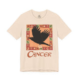 Cancer Whimsical Crow Tee