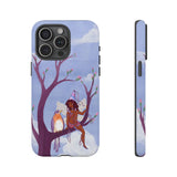 Purple Bird & Fairy Phone Case