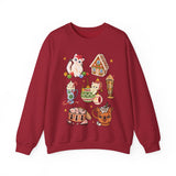 Retro Christmas Treat Crewneck Sweatshirt