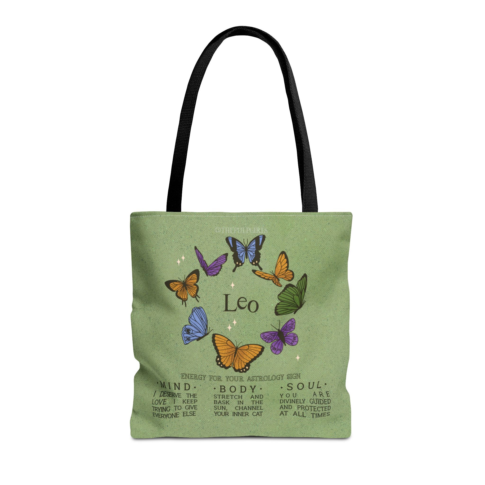 Leo Butterfly Astrology Tote