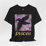 Pisces Whimsical Crow Tee