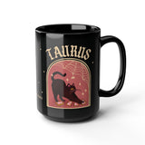 Taurus Spooky Cat Astrology Mug