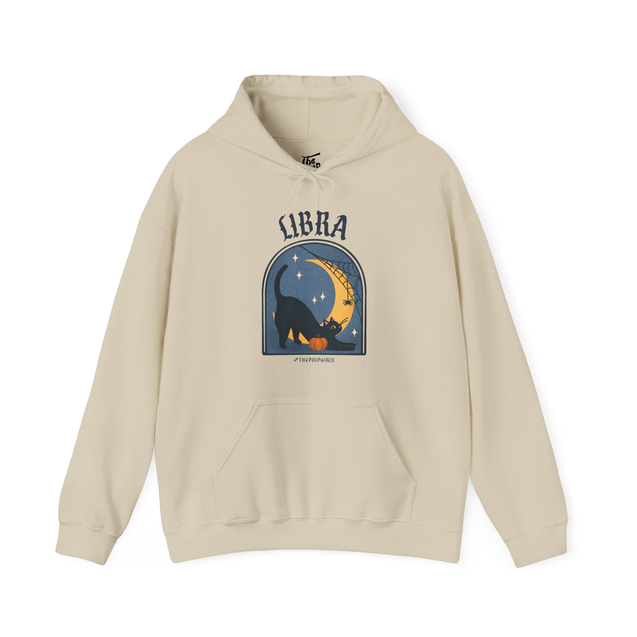 Libra Spooky Cat Astrology Hoodie