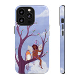Purple Bird & Fairy Phone Case