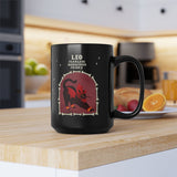 Halloween Cat Leo Astrology Mug 15oz