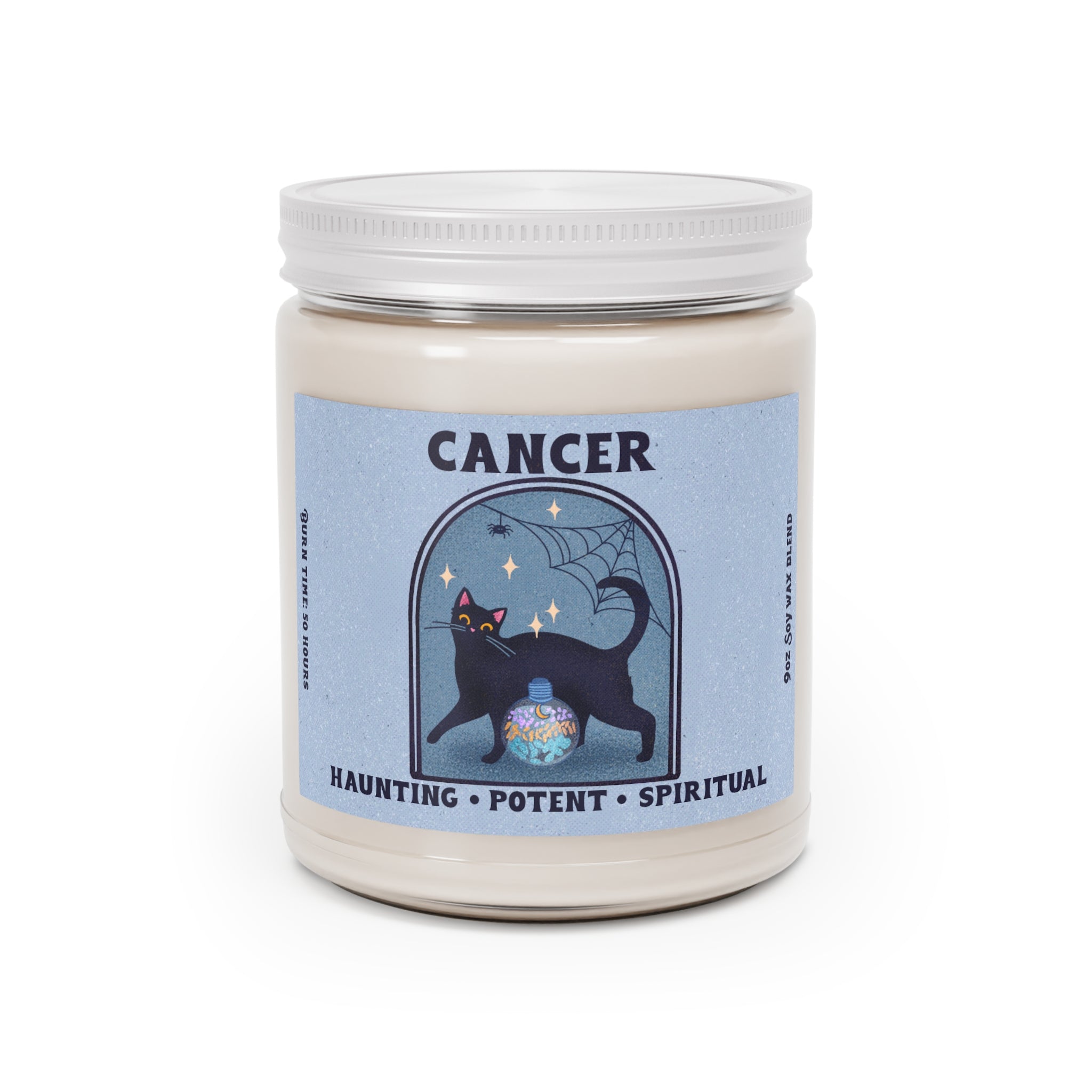 Spooky Cat Candle - Cancer