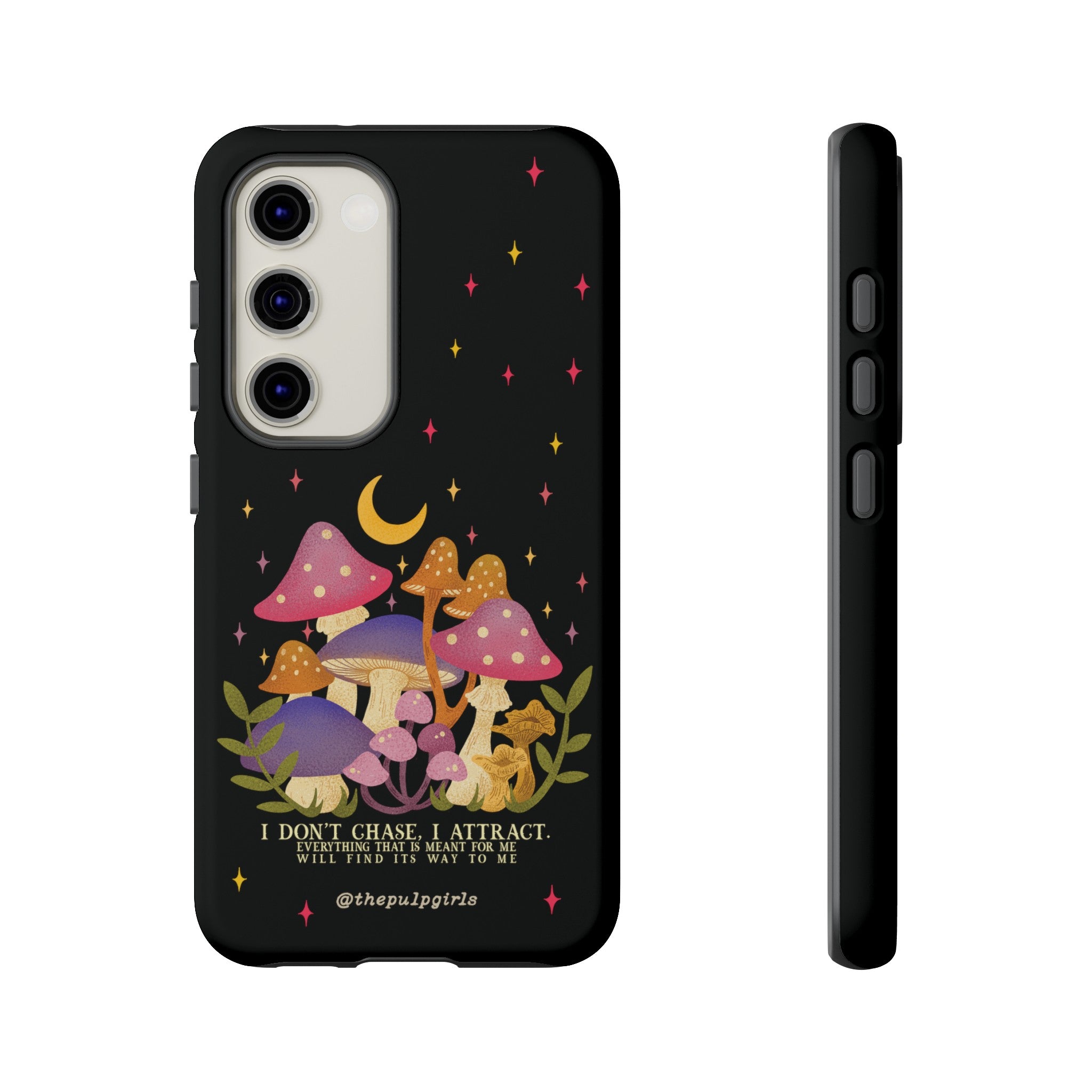 Law of Attraction Mushroom Phone Case