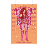 Lesbian Butterfly Chappell Roan Poster