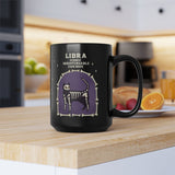 Halloween Cat Libra Astrology Mug 15oz