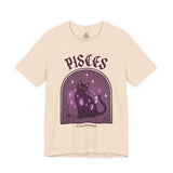 Pisces Spooky Cat Astrology Tee