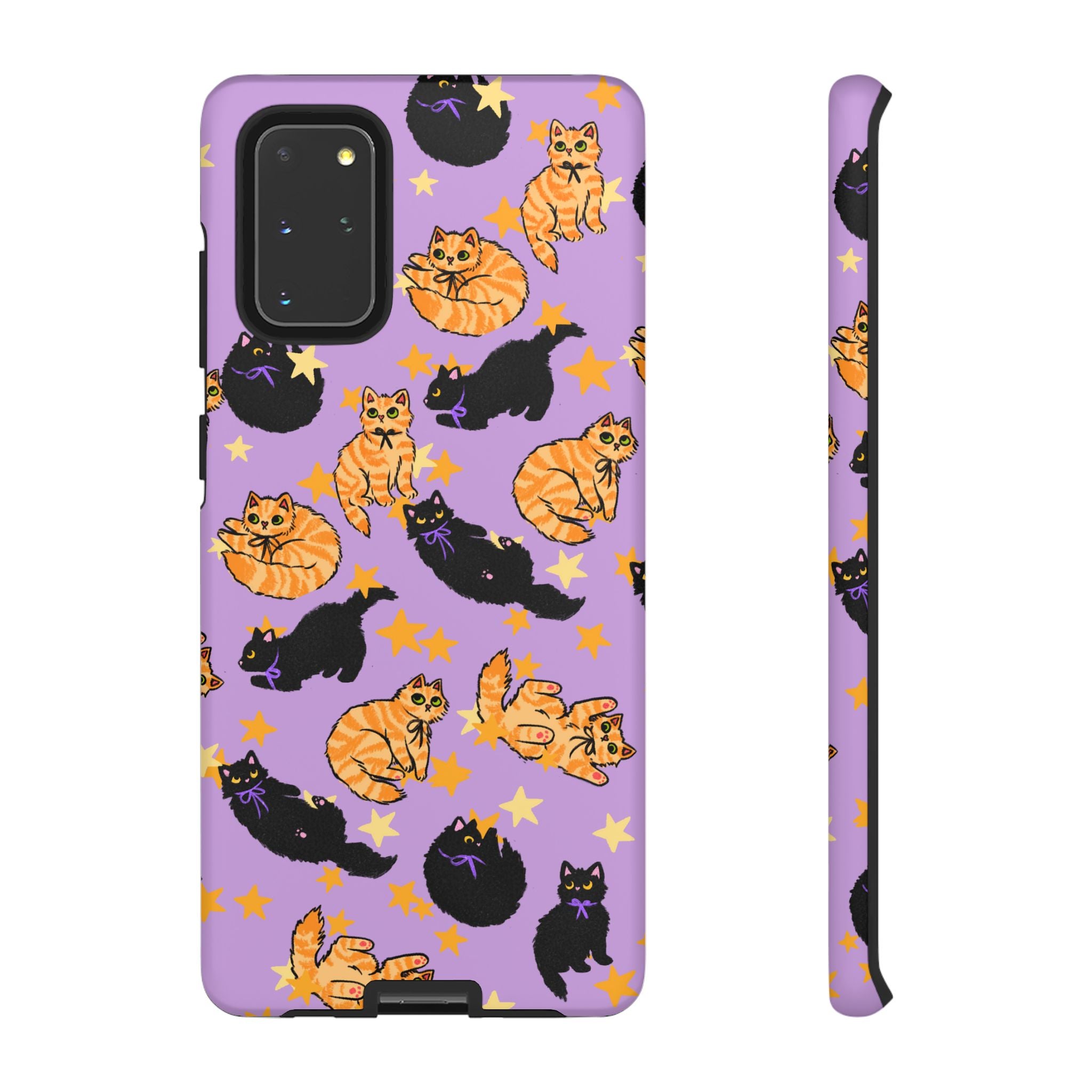 All The Kitties Phone Case - Purple