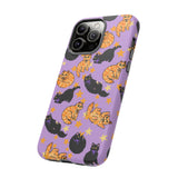 All The Kitties Phone Case - Purple