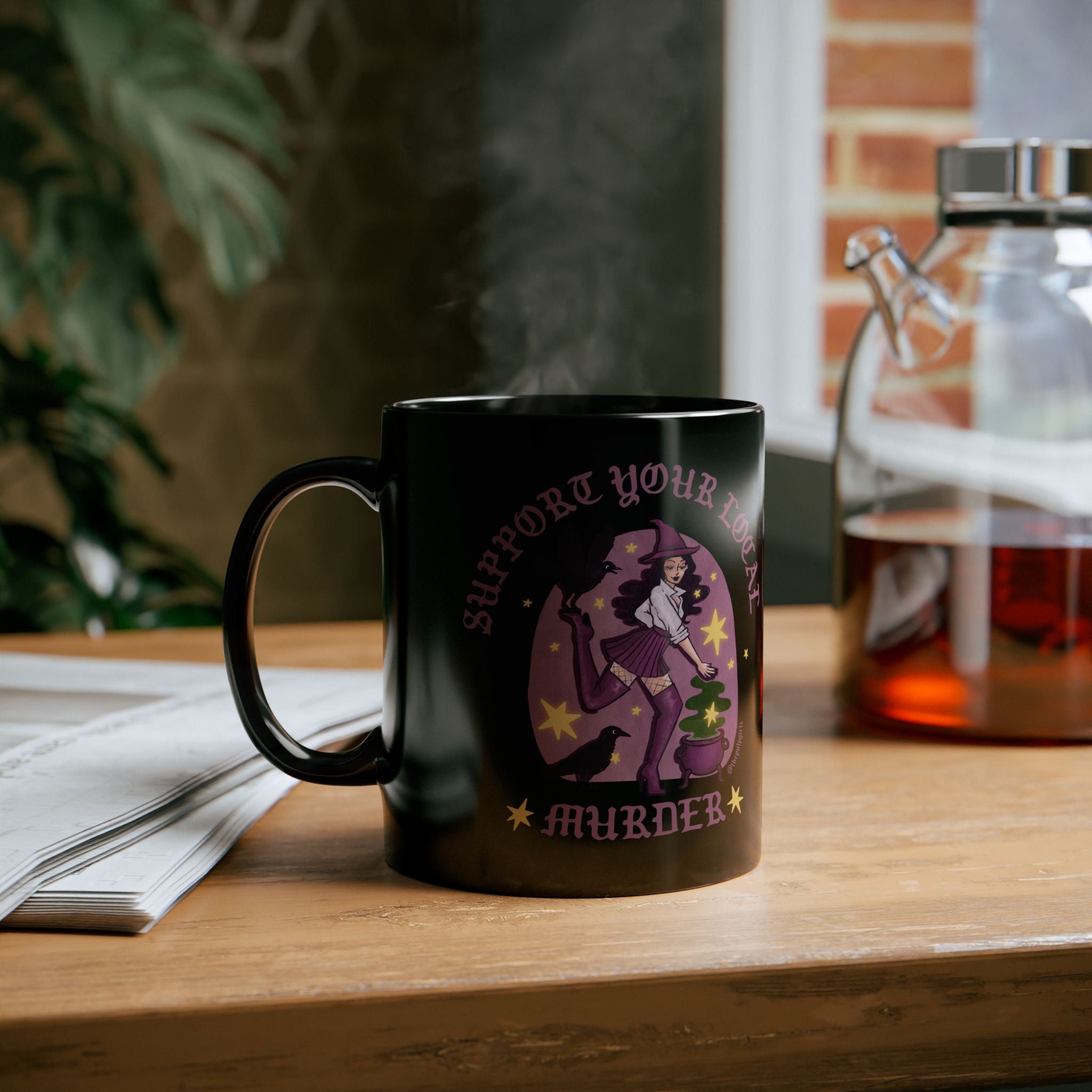 Support Crows Witchy Mug
