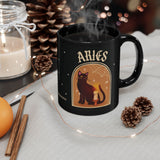 Aries Spooky Cat Astrology Mug