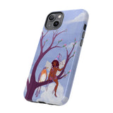 Purple Bird & Fairy Phone Case