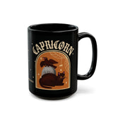 Capricorn Spooky Cat Astrology Mug