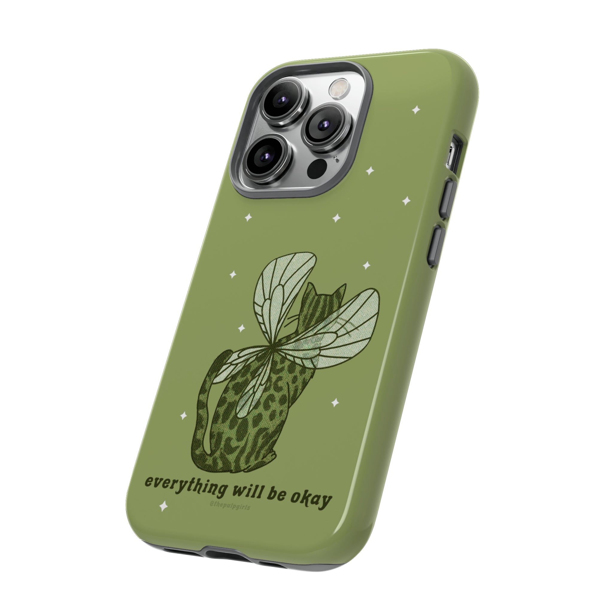 Everything Will be Okay Fairy Cat Phone Case
