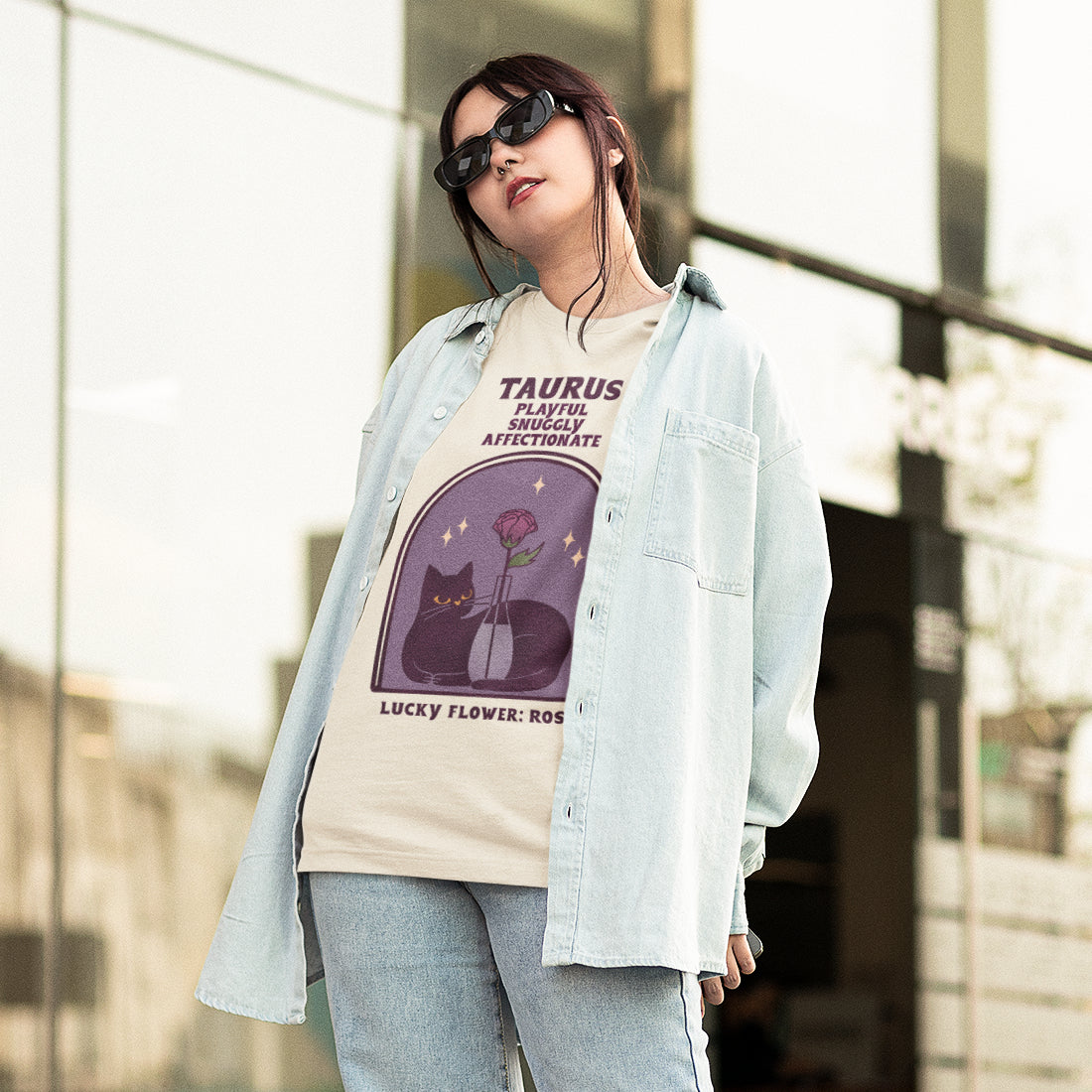 Taurus Cat Astrology Tee