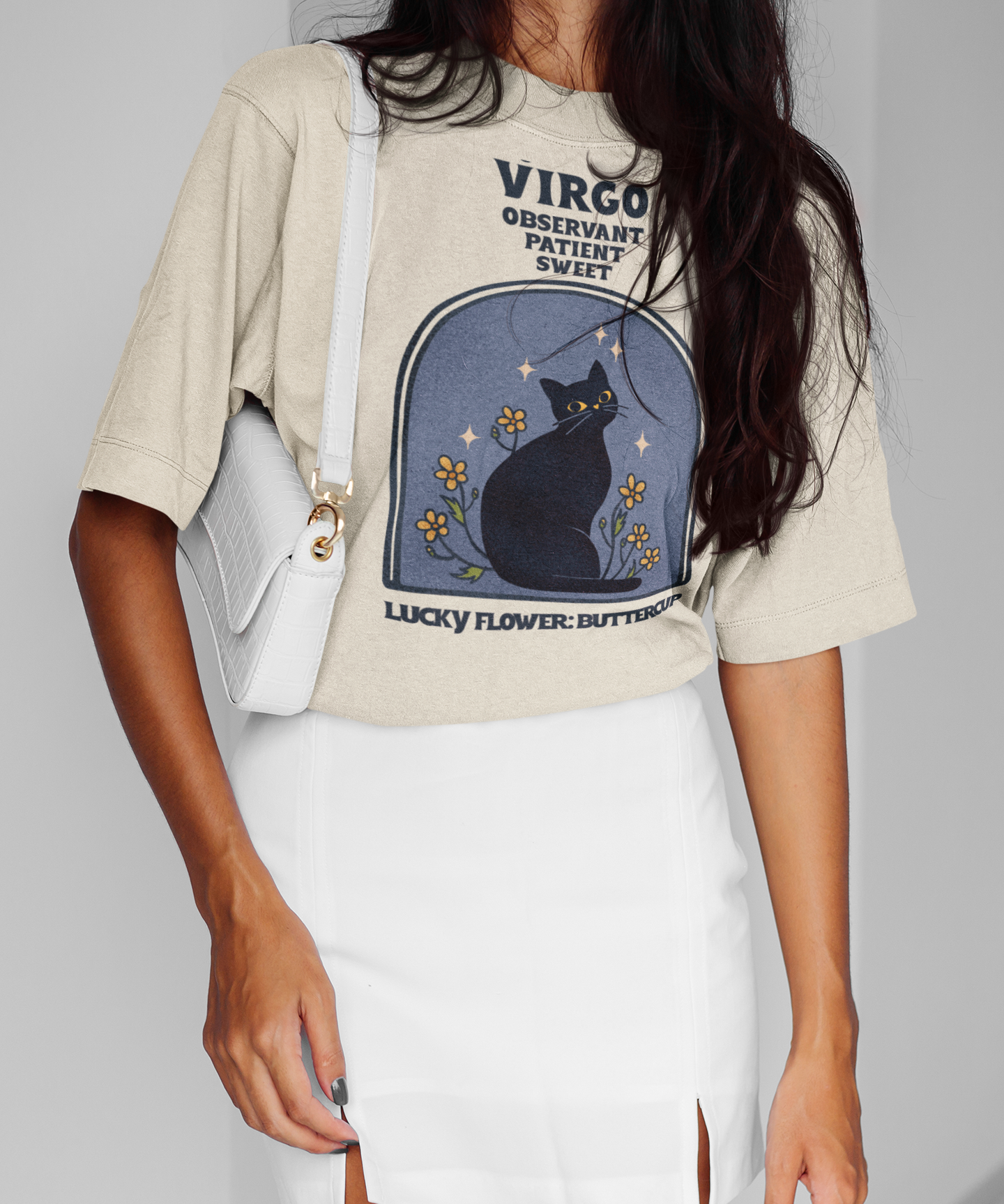 Virgo Cat Astrology Tee
