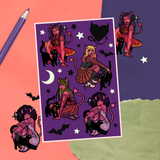 Demon Darlings Sticker Sheet