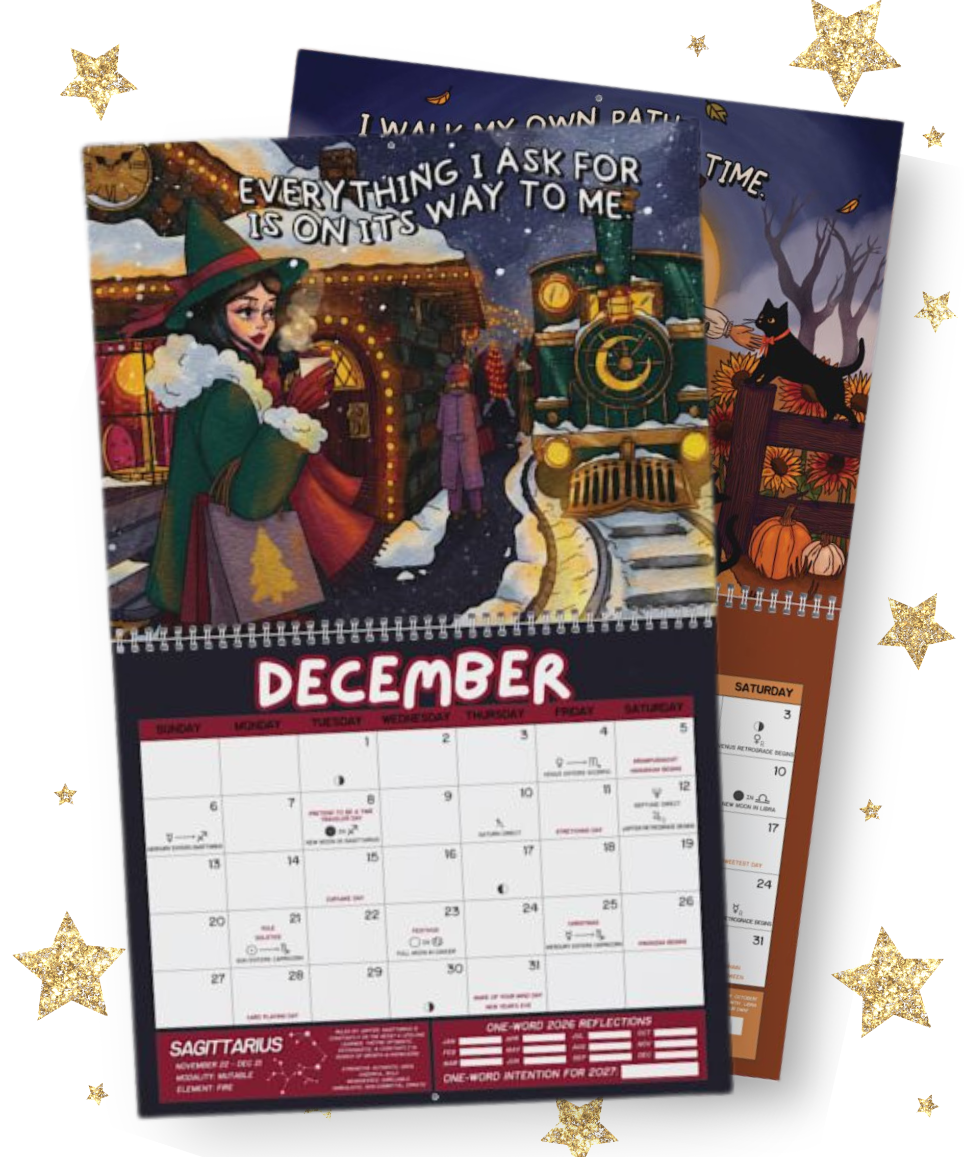 The Pulp Girls 2026 Astrology Calendar