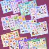 2026 Monthly Sticker Set (Bundle with our Calendar & Save!)