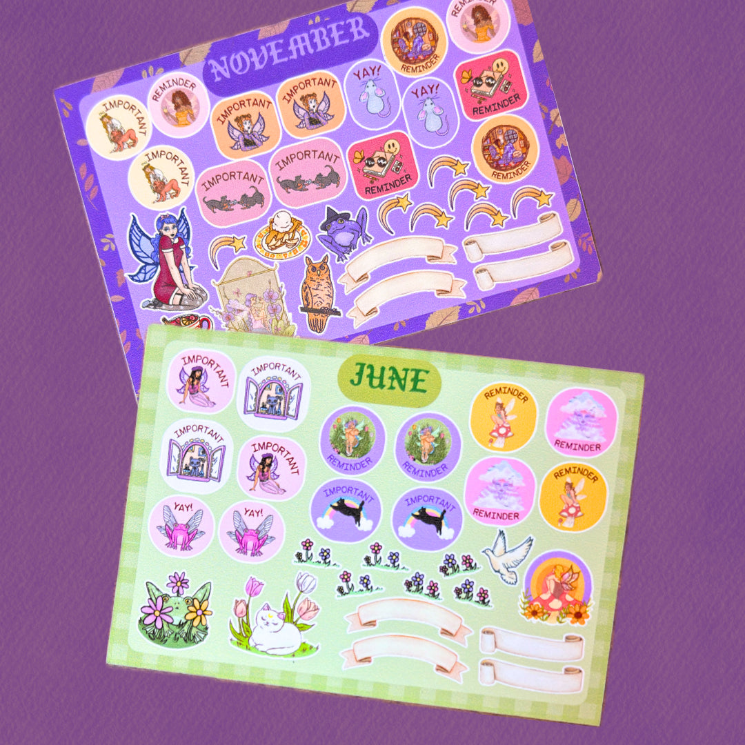 Stickers 📓 – The Pulp Girls
