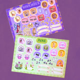 2026 Monthly Sticker Set (Bundle with our Calendar & Save!)