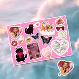 True Romance Sticker Sheet